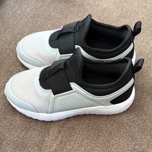 Deer Stags Kids Black and White Sneakers